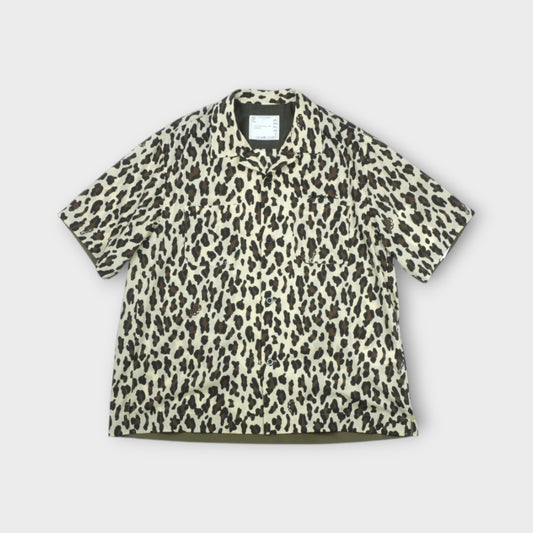 sacai Leopard Print Shirt