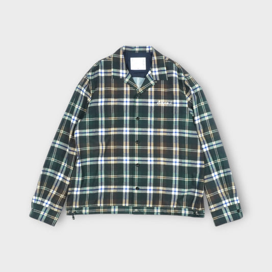 sacai Plaid Print Shirt