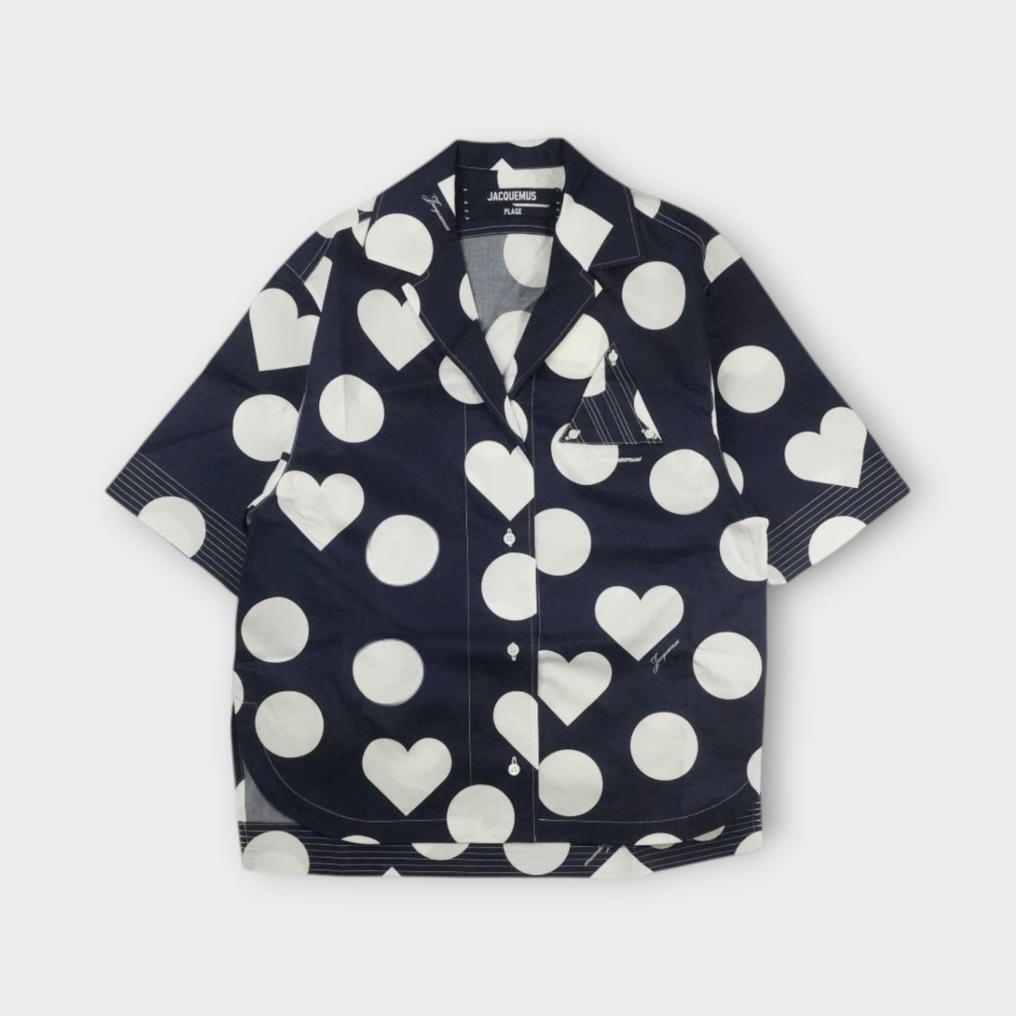 JACQUEMUS LA CHEMISE MARIN