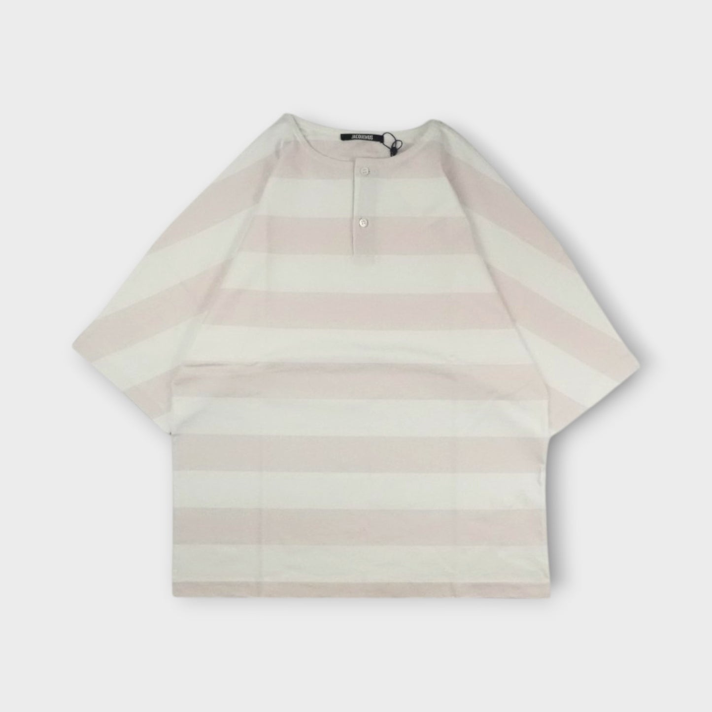 JACQUEMUS LE TSHIRT MARINIERE MC