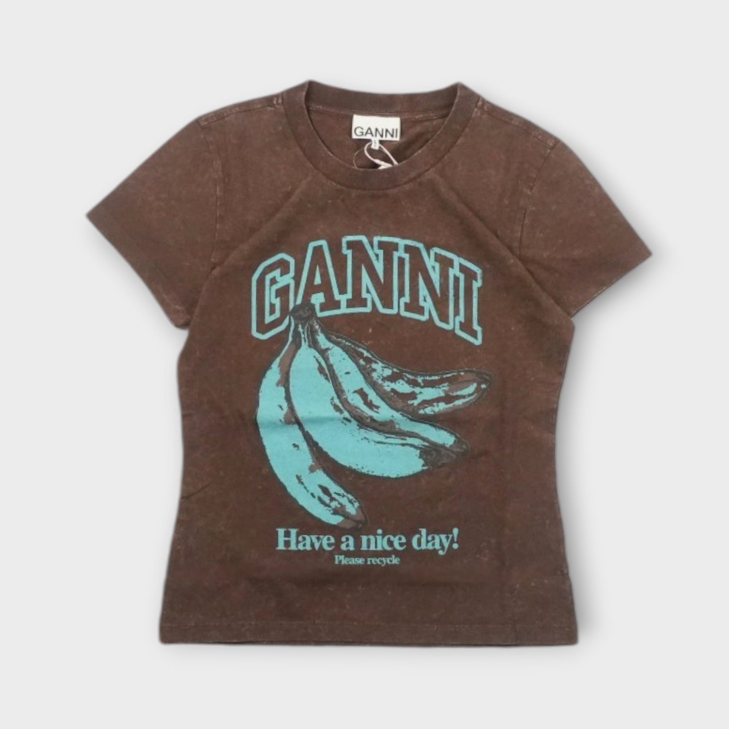 GANNI Future Jersey Baby Fit Banana