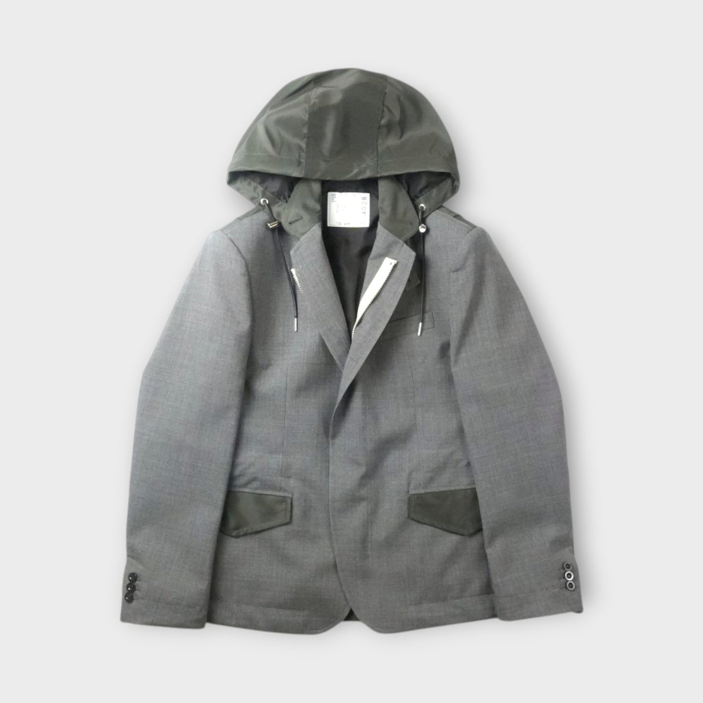 sacai MEN Suiting x Nylon Twill Jacket