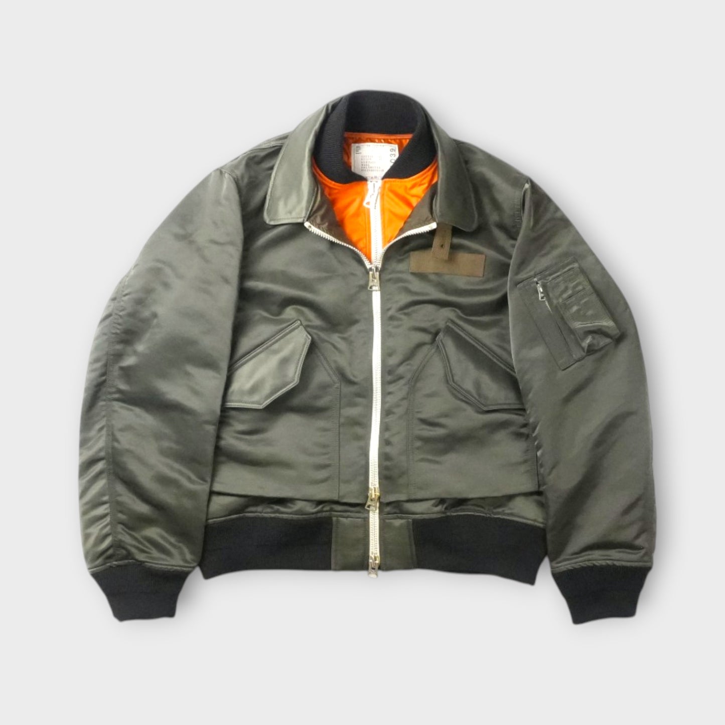 sacai MEN Cotton Nylon Twill Blouson