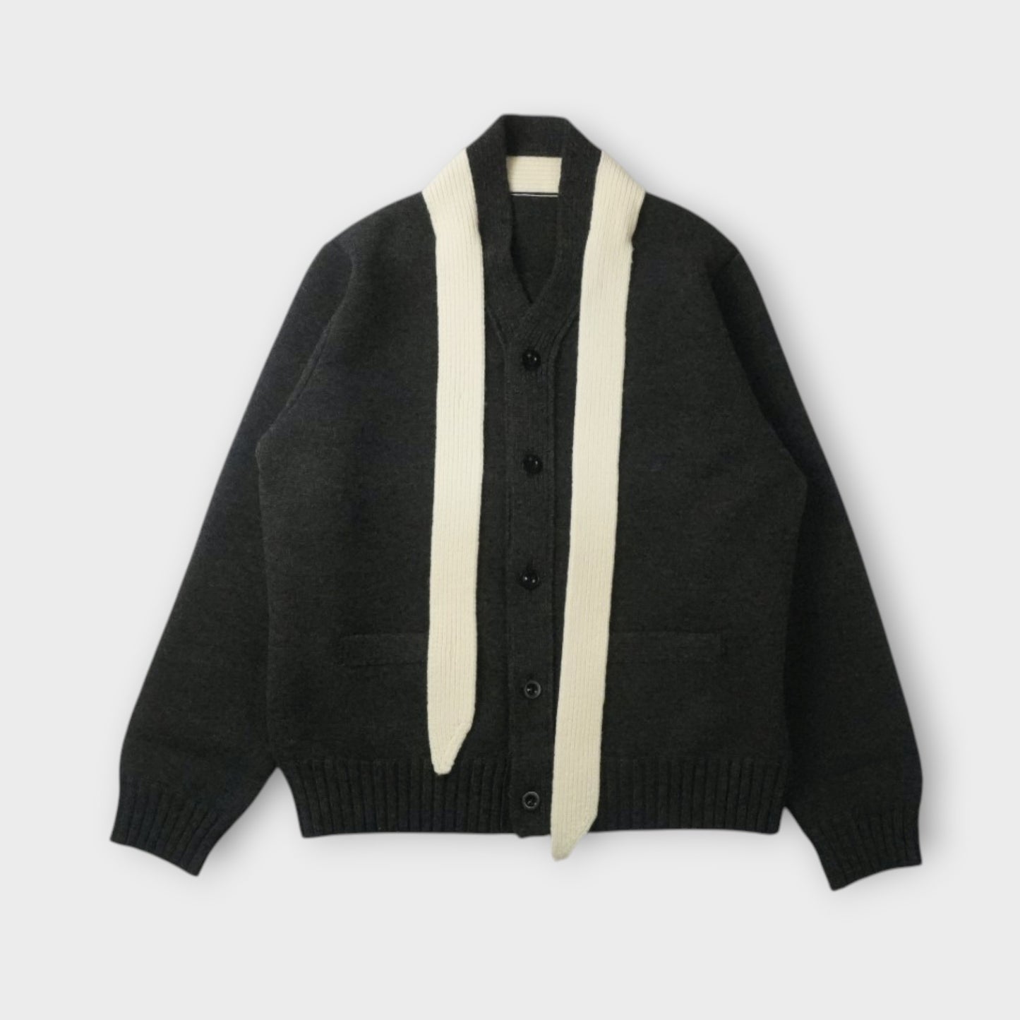 sacai MEN Wool Knit Cardigan