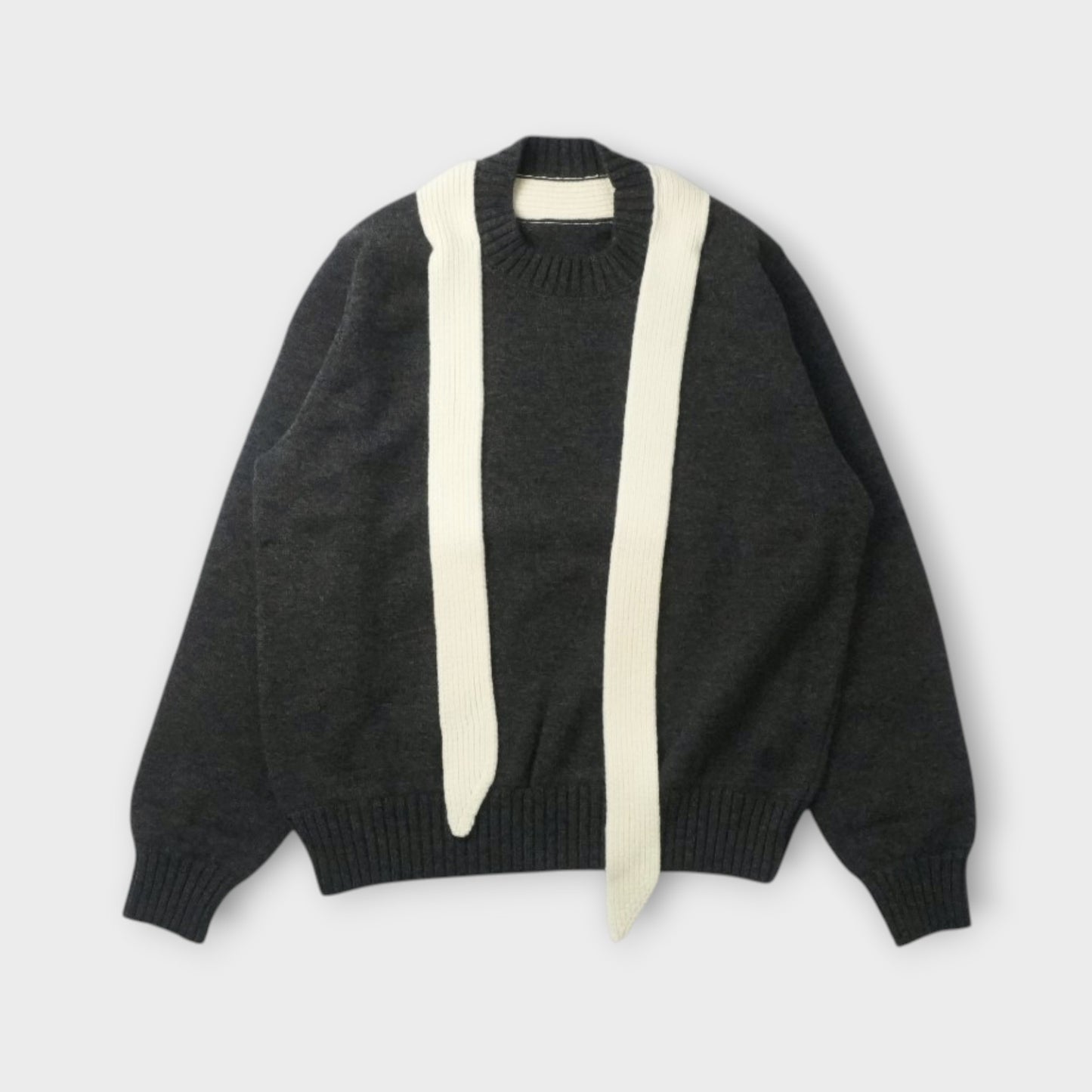 sacai MEN Wool Knit Pullover