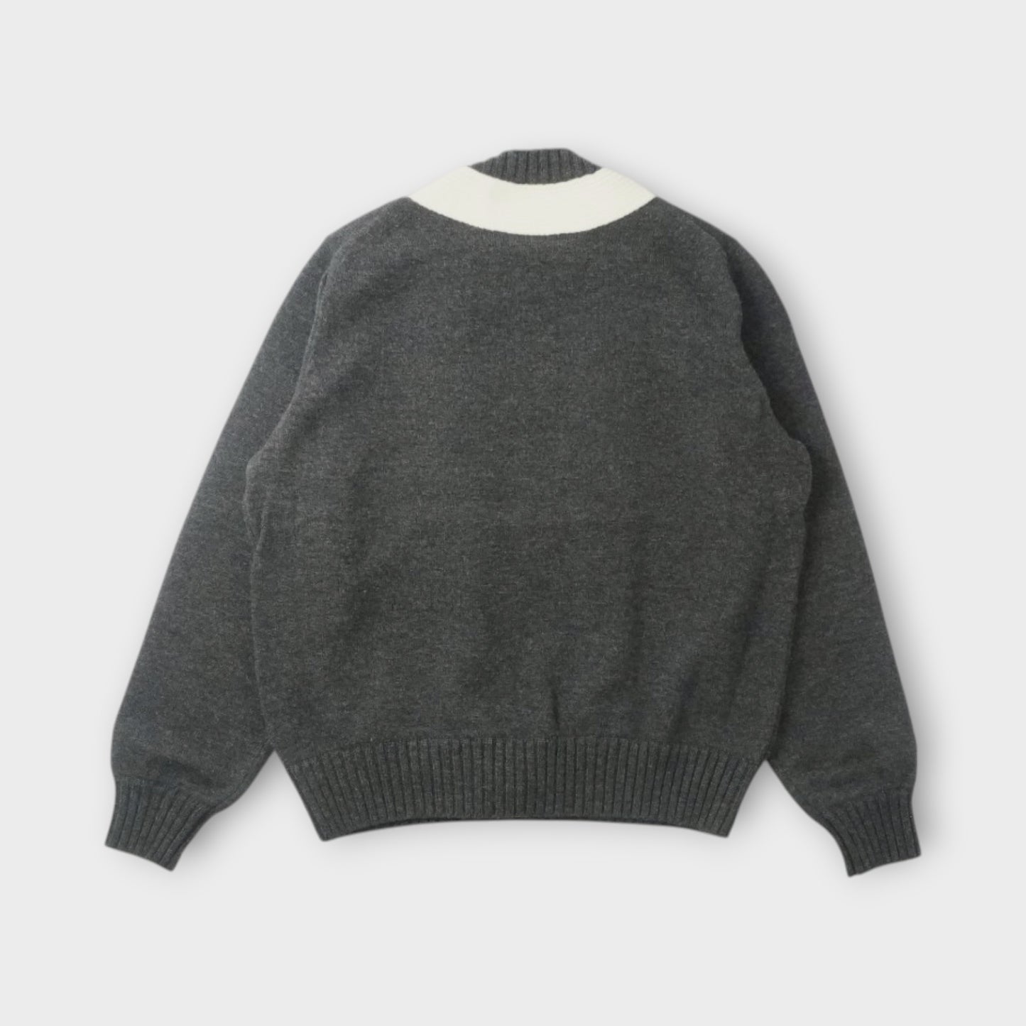 sacai MEN Wool Knit Pullover