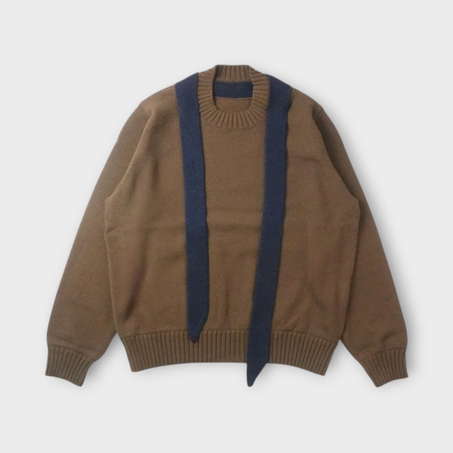 sacai MEN Wool Knit Pullover