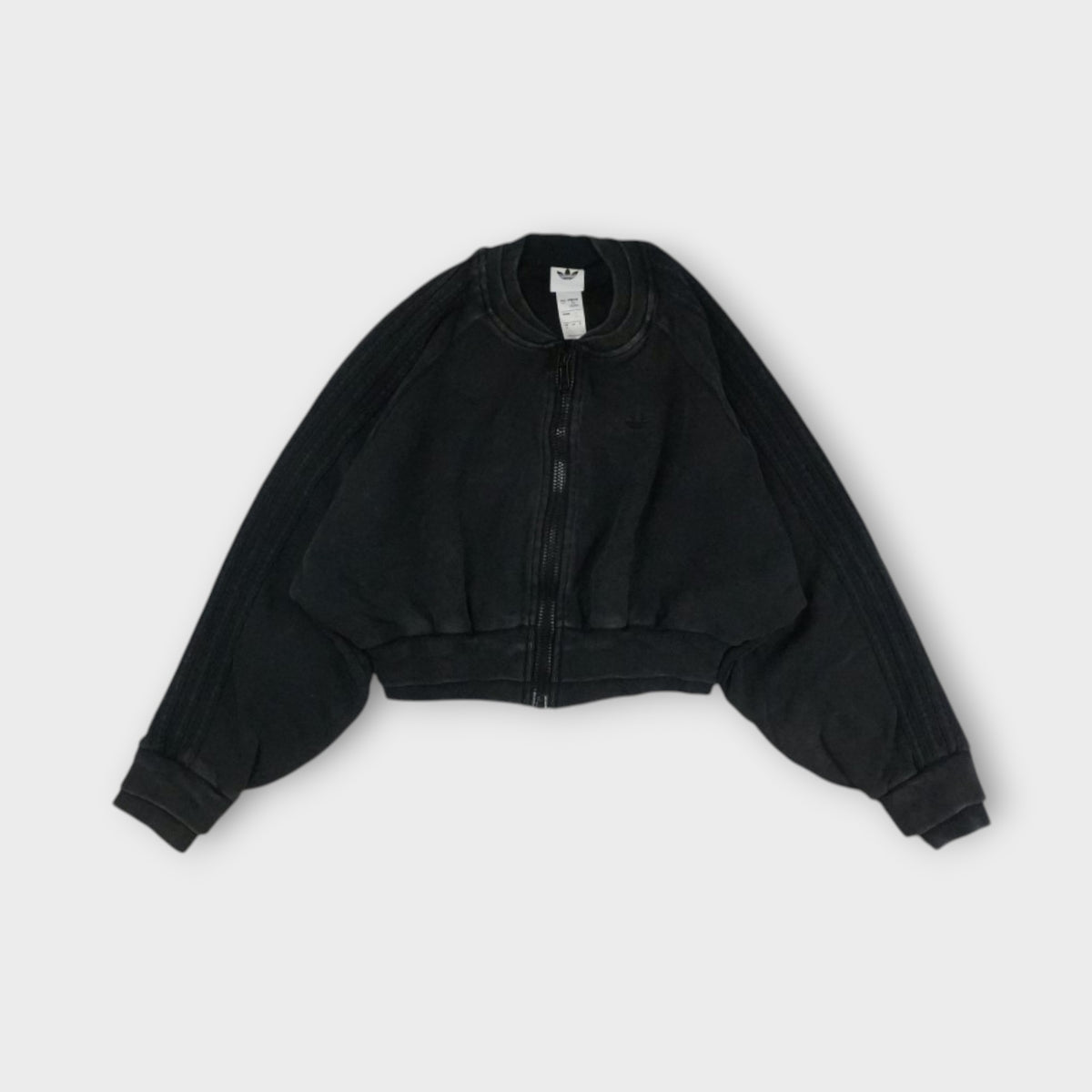 adidas SST DOUBLE LAYERED CROPPED TRACK TOP