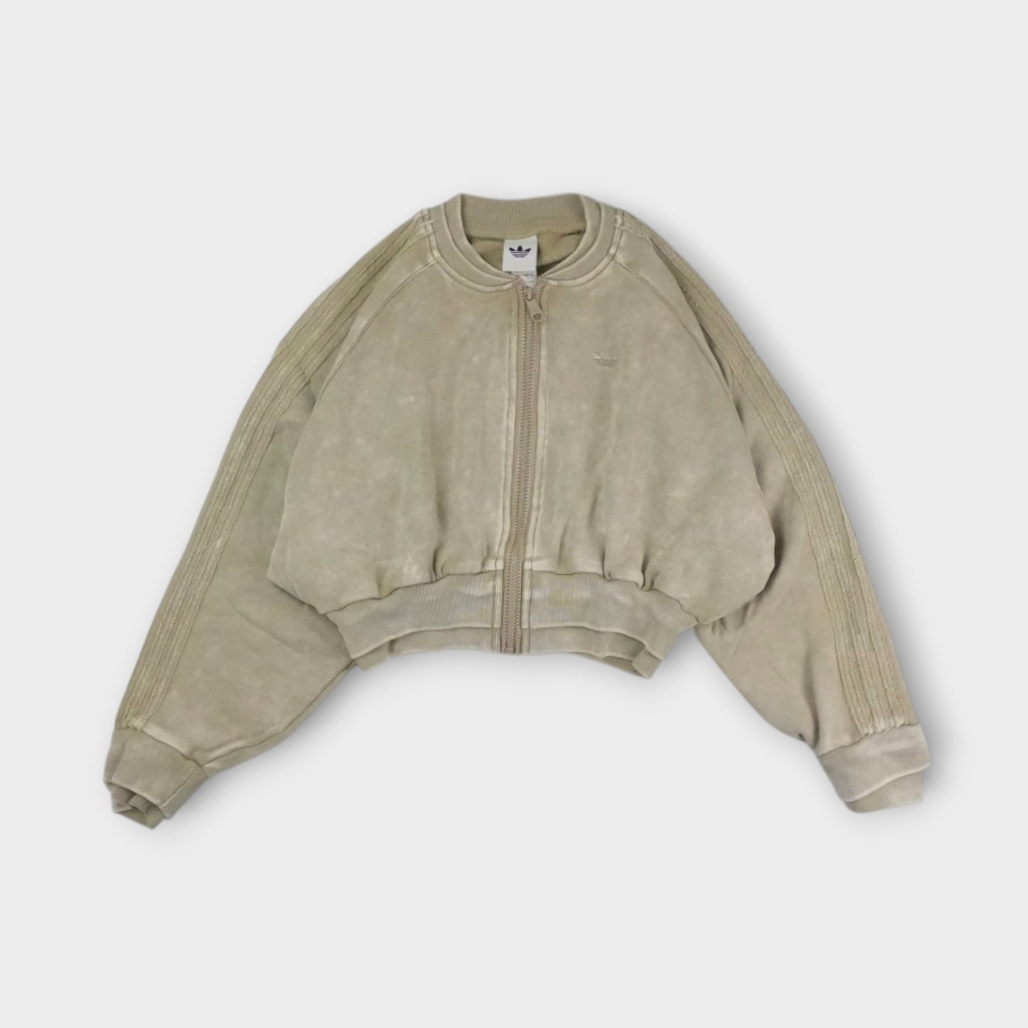 adidas SST DOUBLE LAYERED CROPPED TRACK TOP