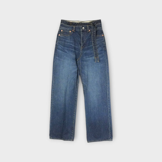 sacai WOMEN Denim x Wool Flannel Pants
