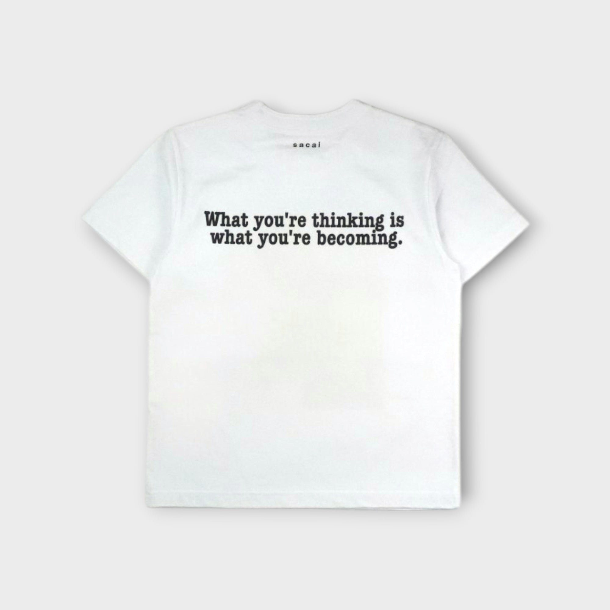 sacai Muhammad Ali Tシャツ ホワイト sacai x Muhammad Ali UNISEX Muhammad Ali T-Shirt – mou by ACROPOLIS