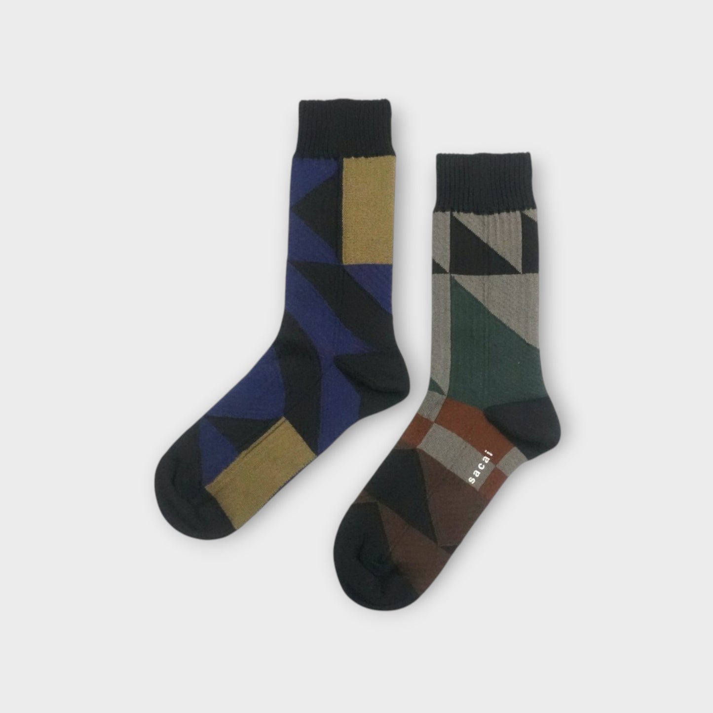 sacai x A.P.C. UNISEX  Quilts Socks