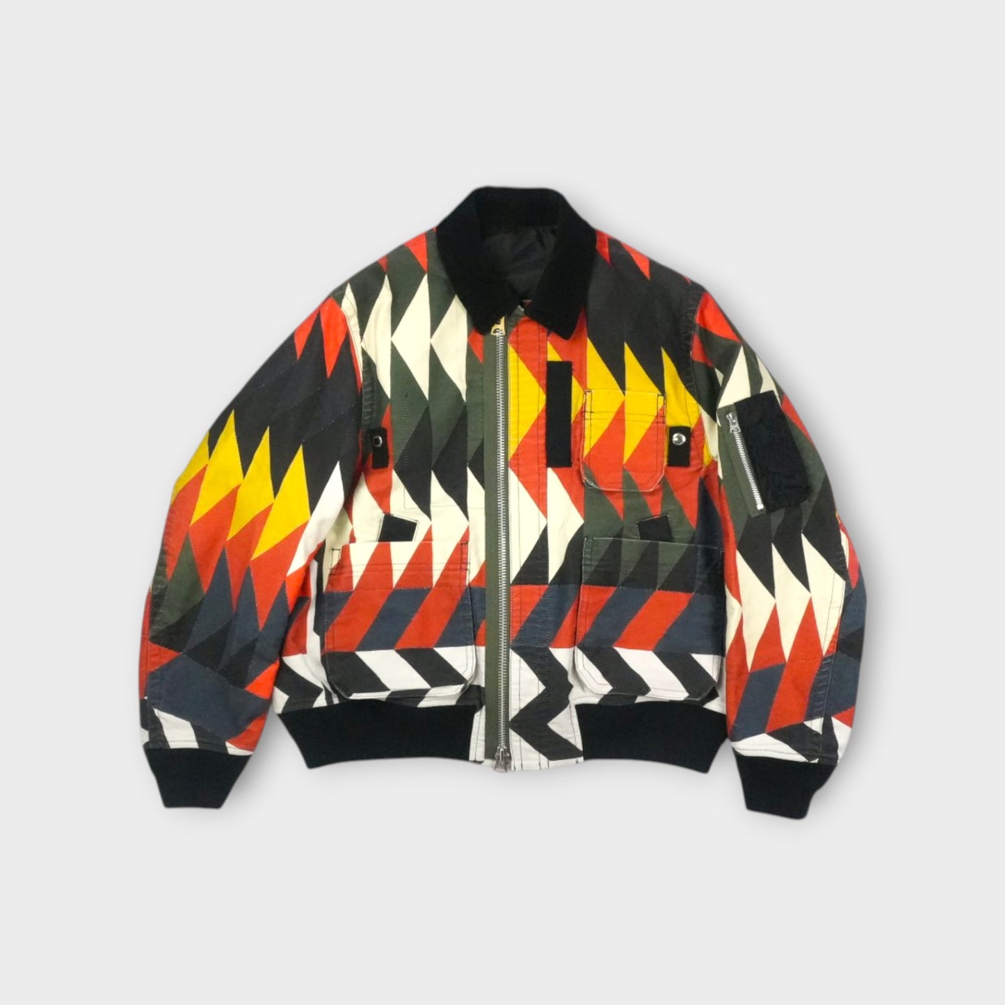 sacai x A.P.C. MEN Quilts Blouson