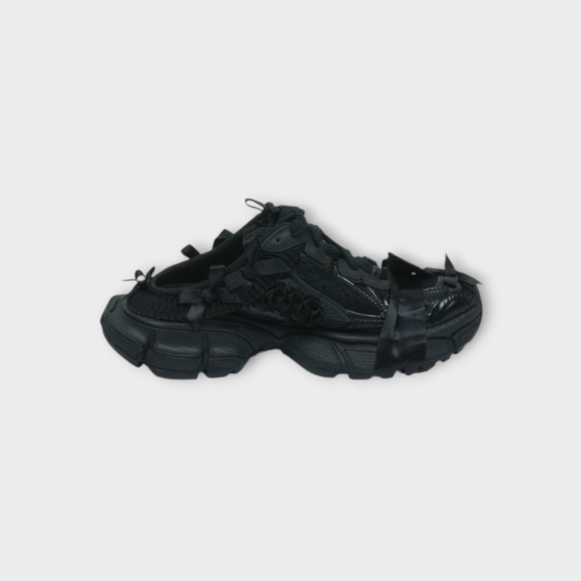 BALENCIAGA ブラック キュロット Balenciaga スニーカー 男性 ファブリック 黒/白 | B-Exit – B