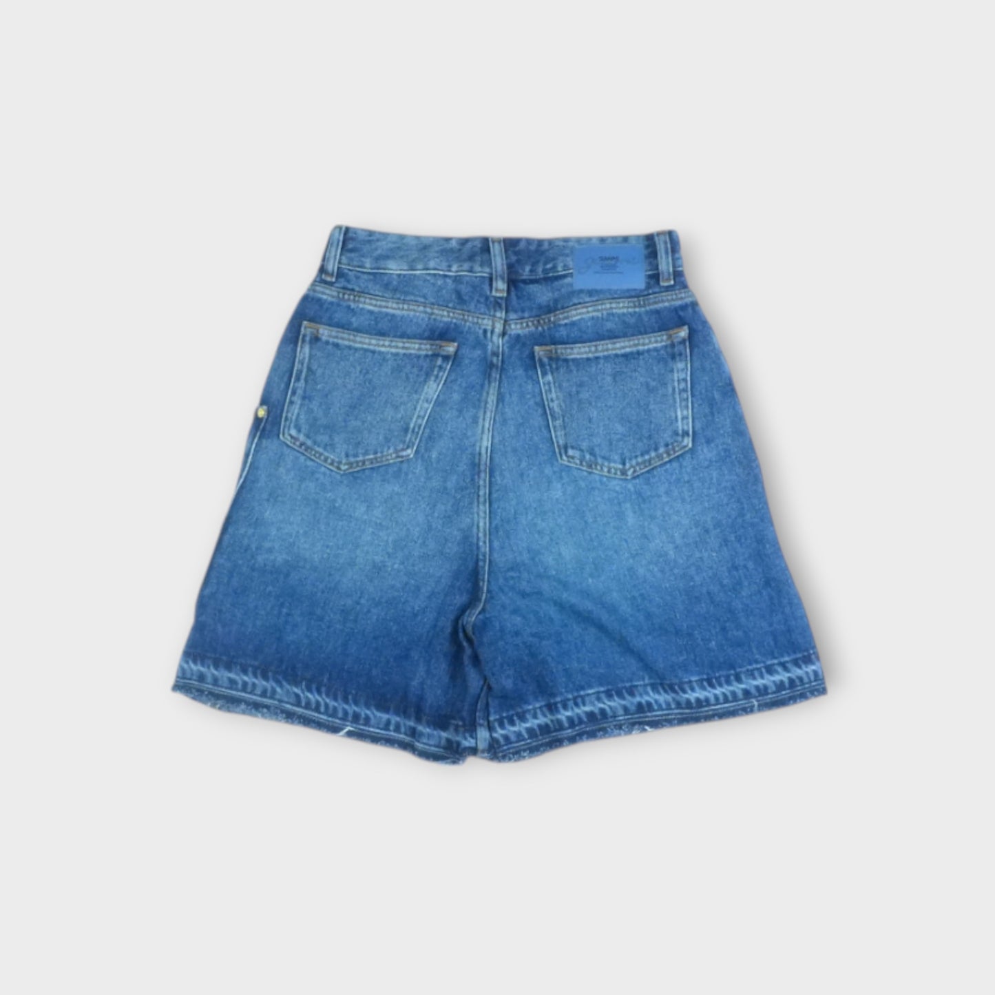 GANNI Light Denim Shorts
