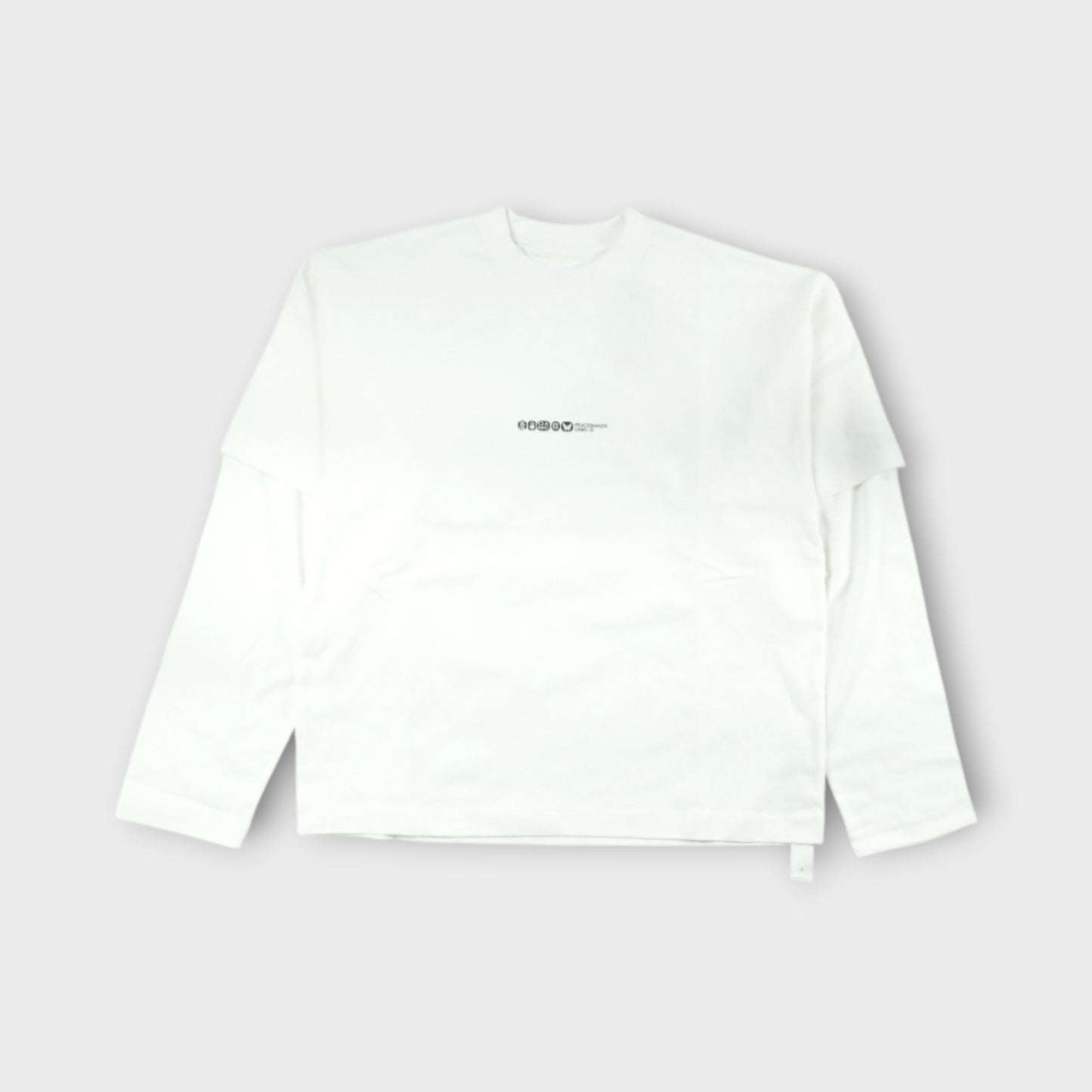 PEACEMAKER × OAMC Peacemaker Painted Double Layer Boxy Tshirt
