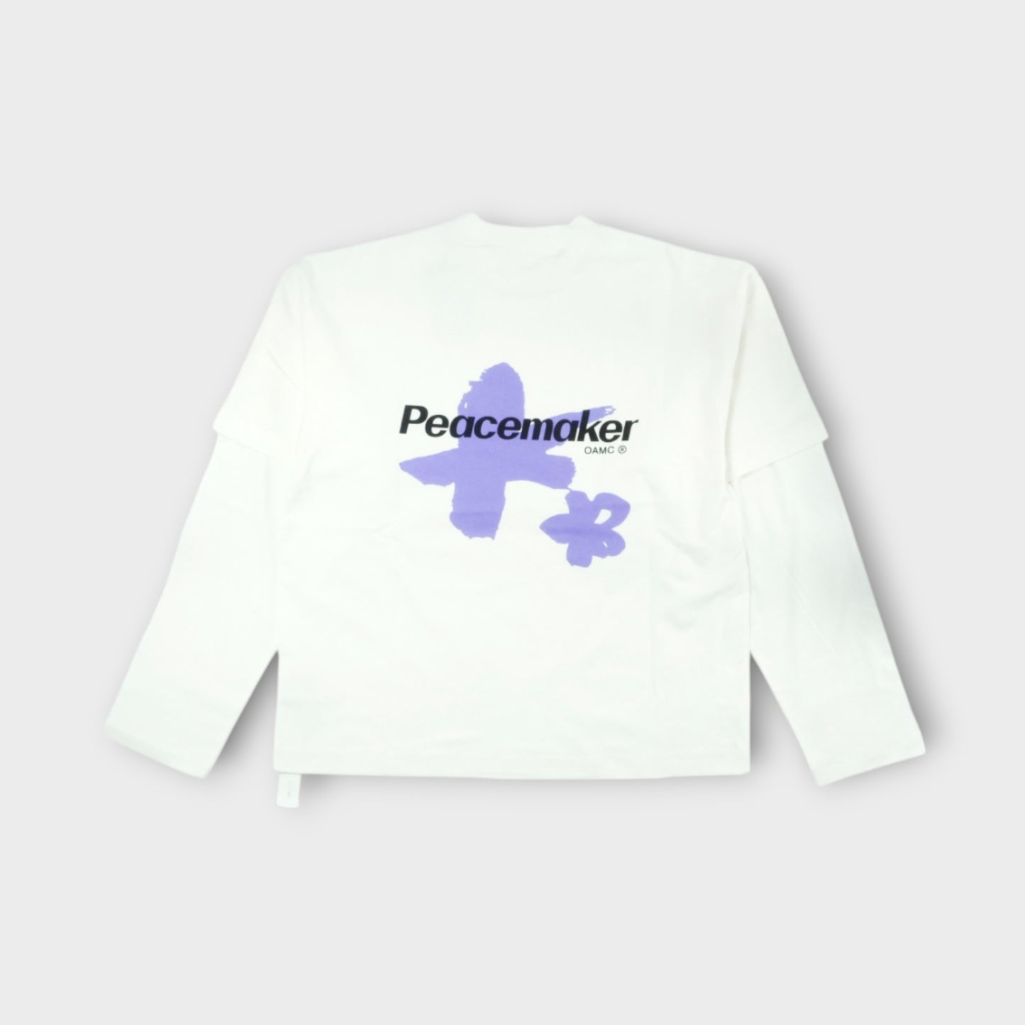 PEACEMAKER × OAMC Peacemaker Painted Double Layer Boxy Tshirt