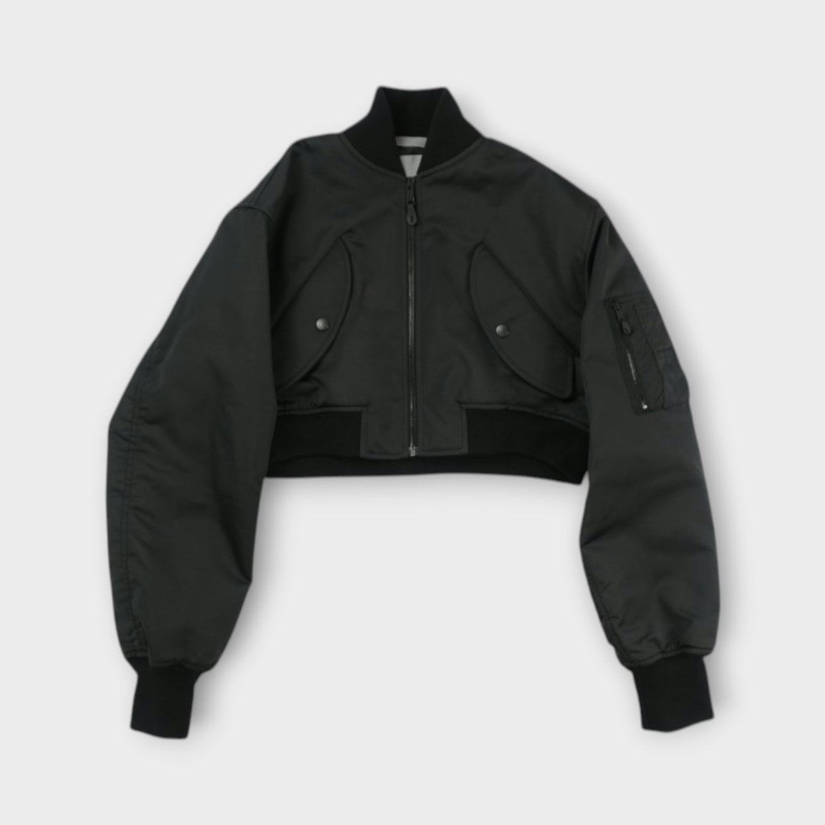 BALENCIAGA Cropped Bomber