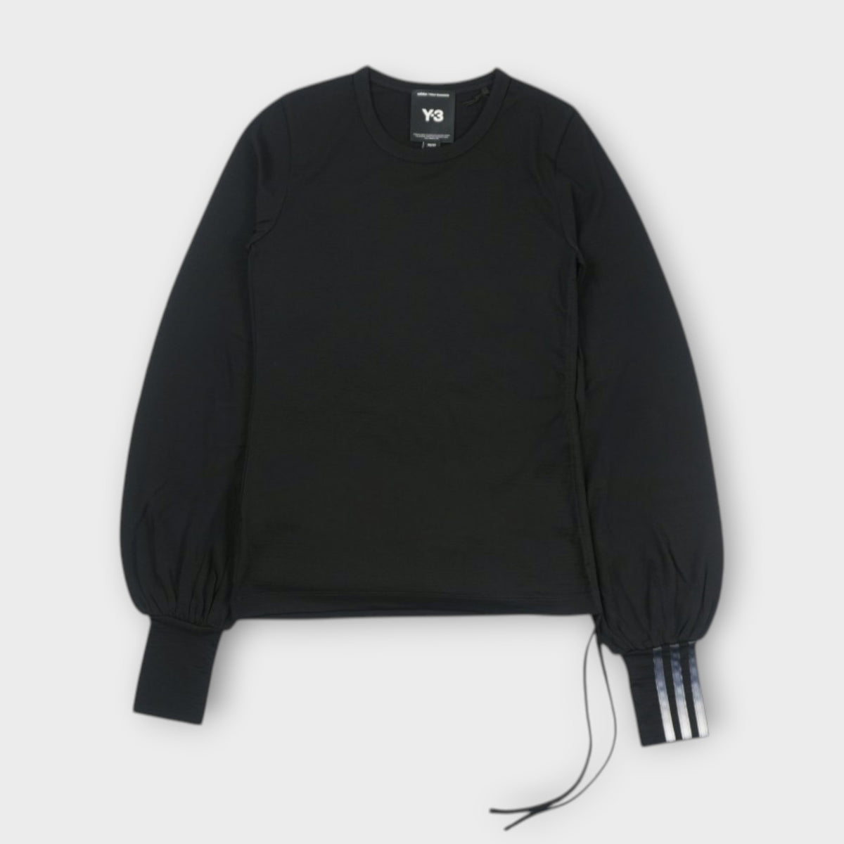 Y-3 CNCH DRAPE LS T