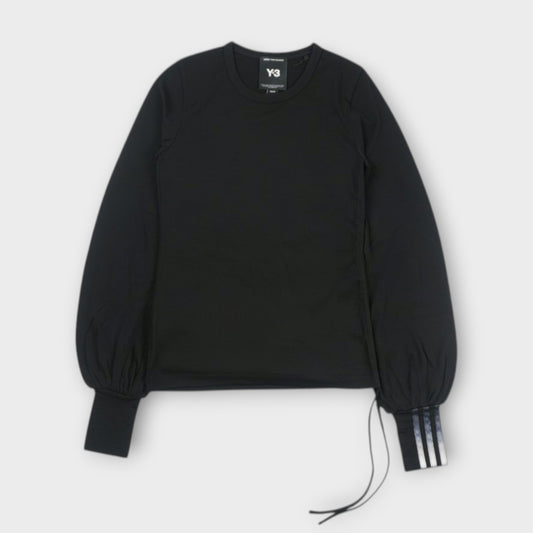 Y-3 CNCH DRAPE LS T