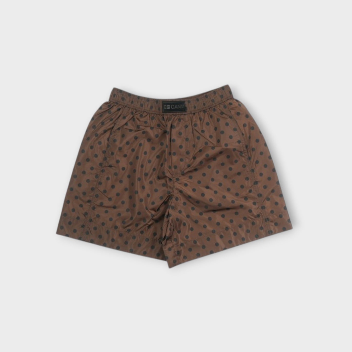 GANNI Printed Flyweight Nylon Boxer Shorts