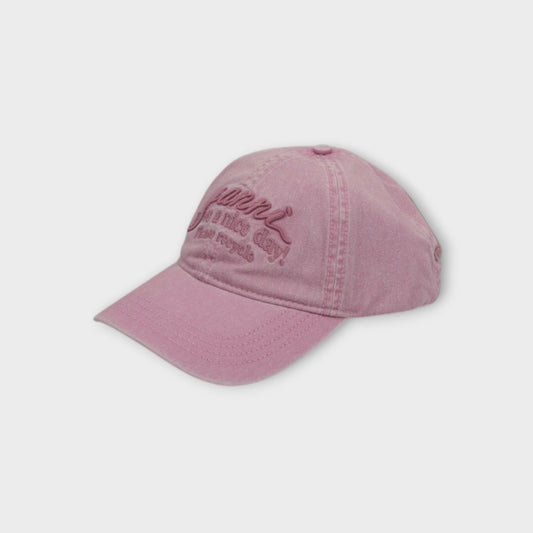 GANNI Washed Cotton Cap