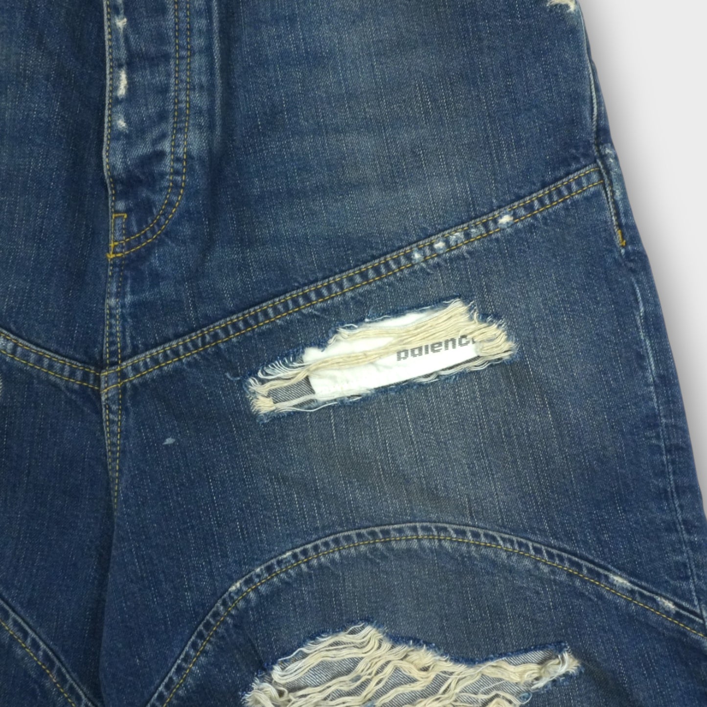 BALENCIAGA Distressed Baggy Shorts