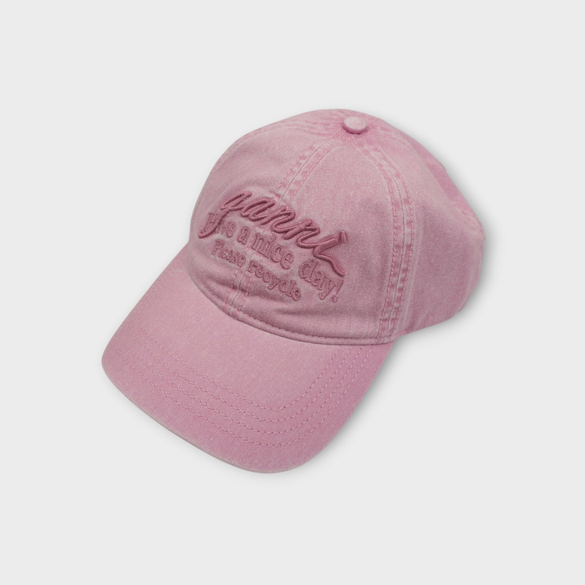 GANNI Washed Cotton Cap