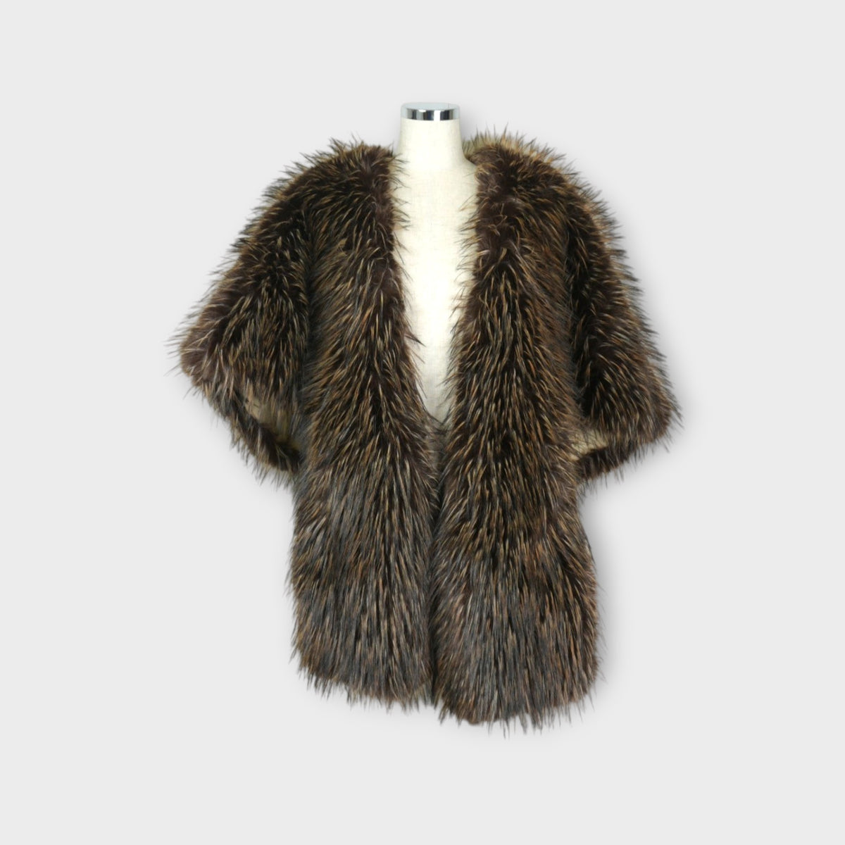 BALENCIAGA Fake Fur Stola