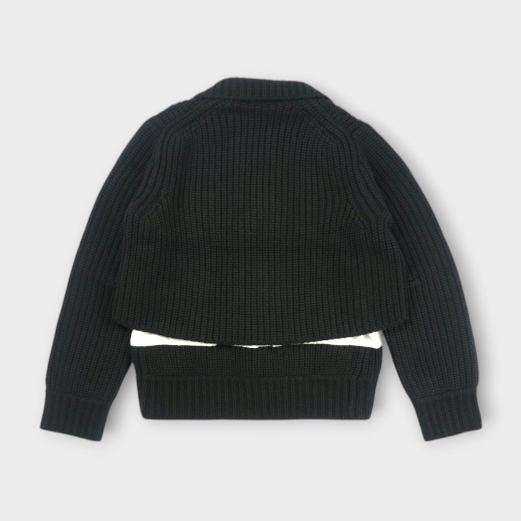 sacai WOMEN Wool Knit x Suiting Jacket – mou by ACROPOLIS