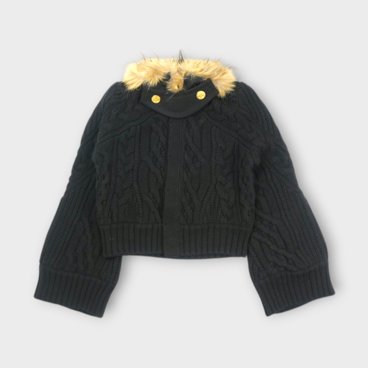 sacai WOMEN Wool Knit Blouson