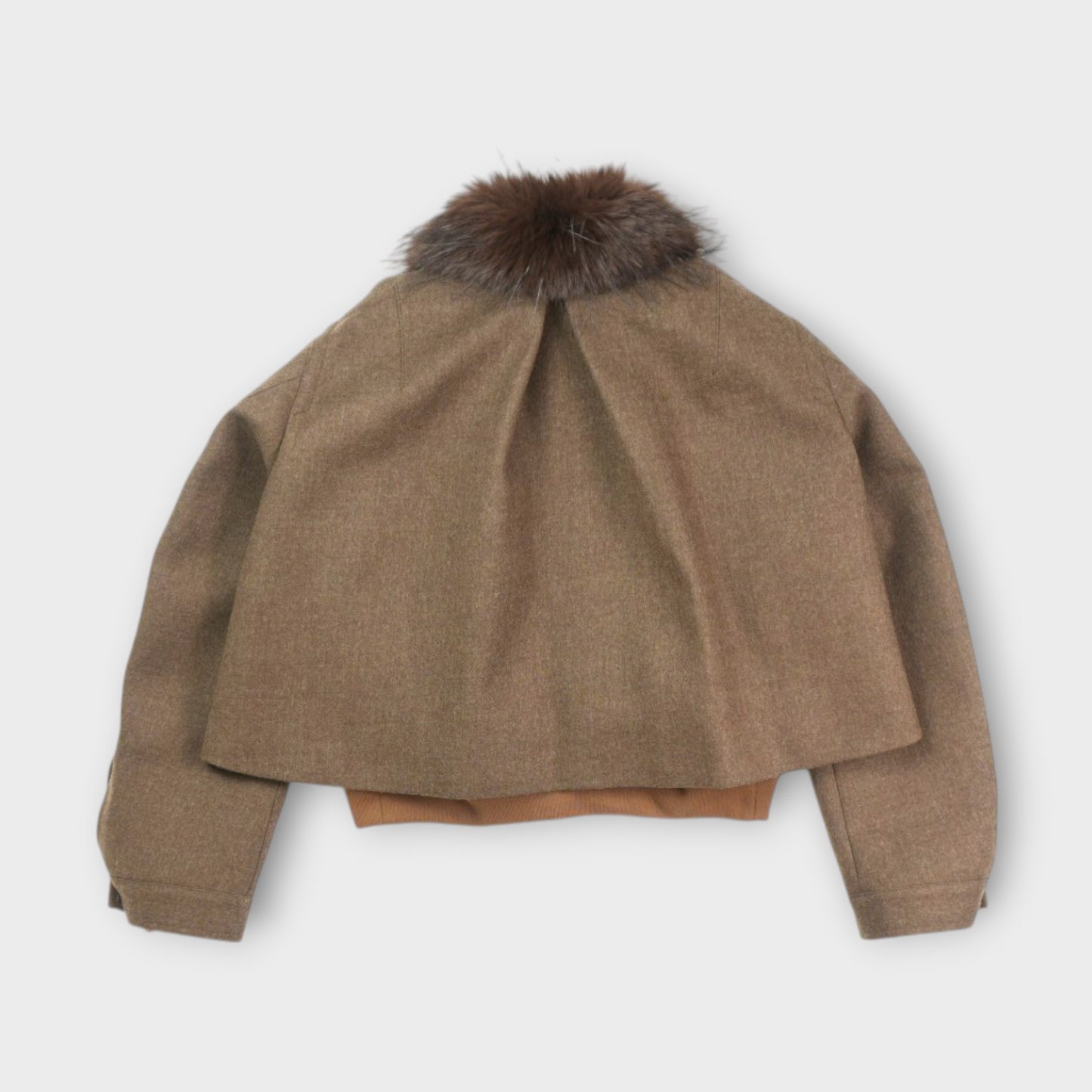 sacai WOMEN Wool Melton Blouson
