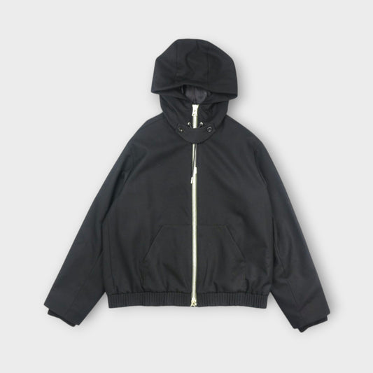 sacai MEN Wool Flannel Hoodie