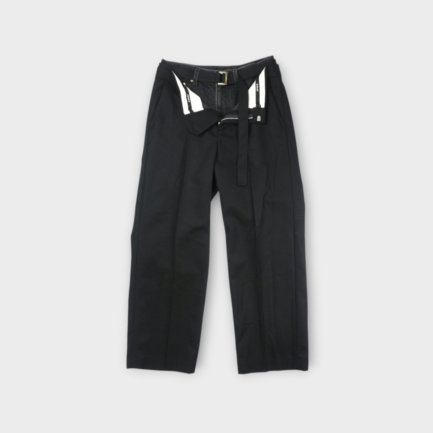 sacai MEN Wool Flannel x Denim Pants