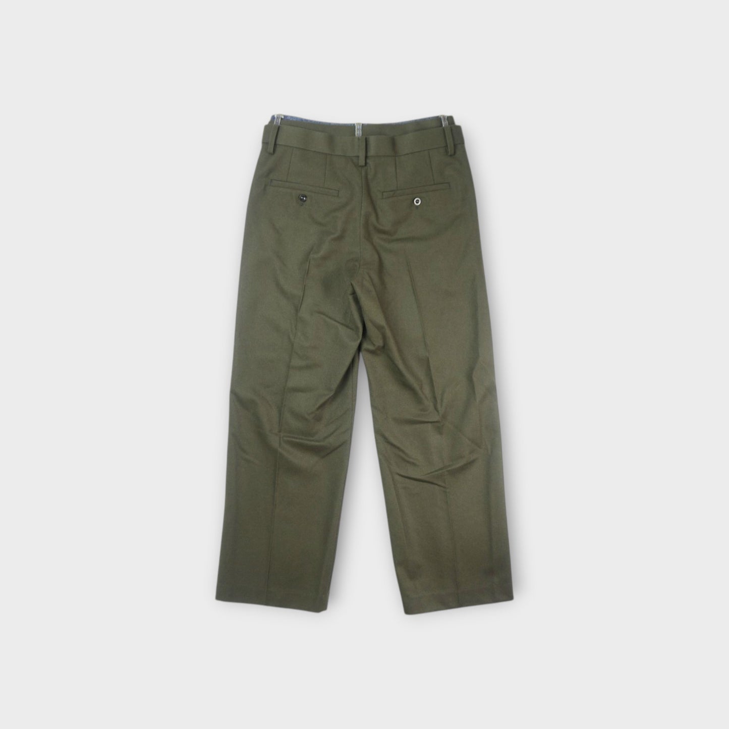 sacai MEN Wool Flannel x Denim Pants