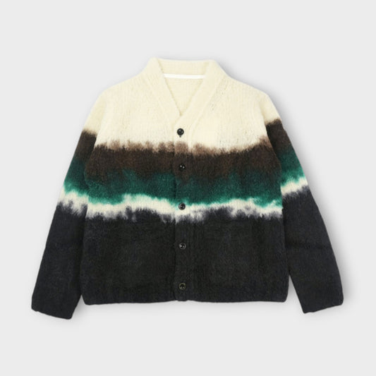 sacai MEN Chusen-Dyed Knit Cardigan