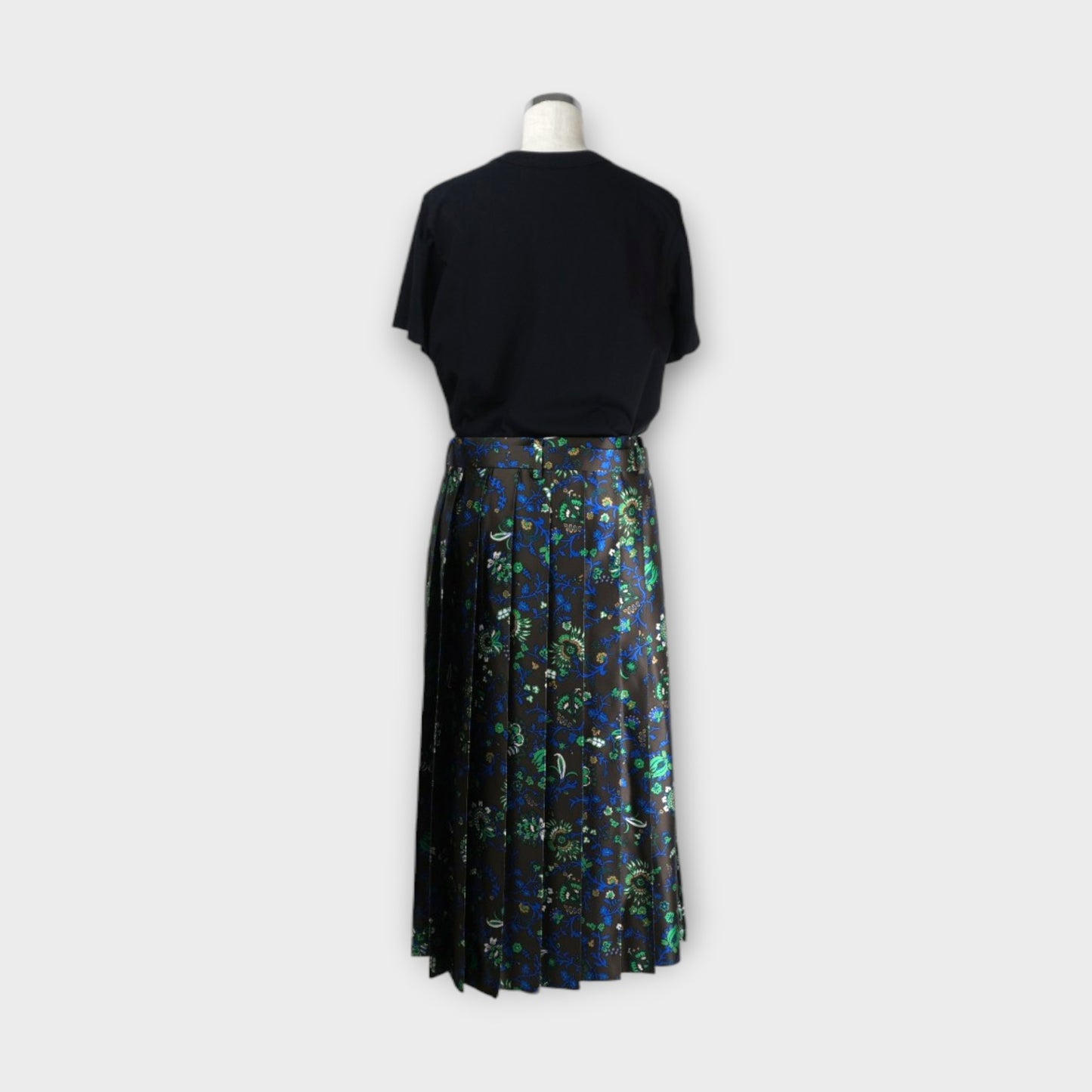 sacai WOMEN Floral Print x Cotton Jersey Dress