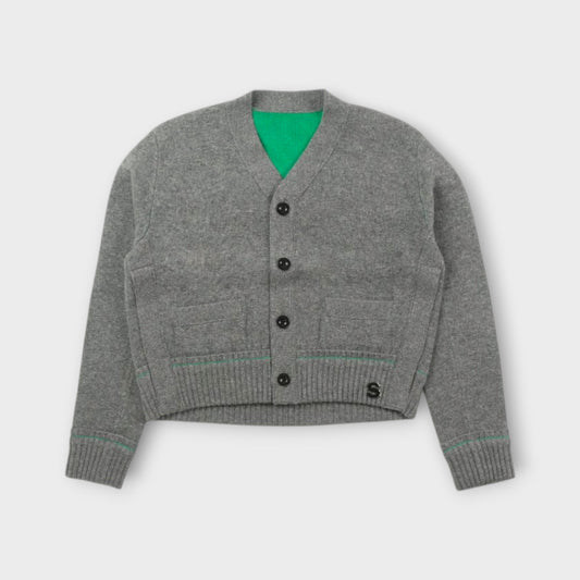 sacai WOMEN Wool Knit Cardigan