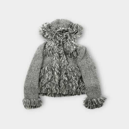 sacai WOMEN Tweed Blouson
