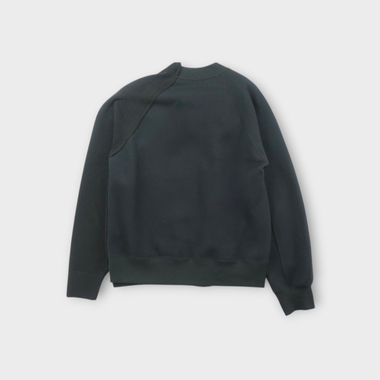 sacai MEN Wool Knit x Sponge Sweat Blouson