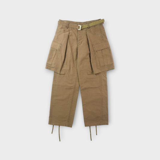 sacai MEN Sueded Cotton Pants