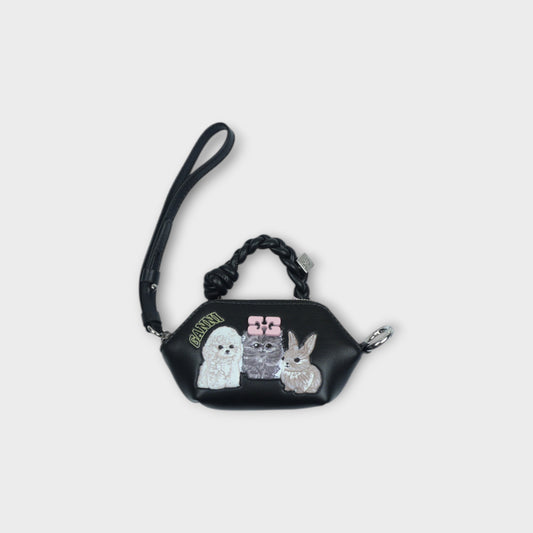 GANNI Ganni Bou Bag Nano Animals