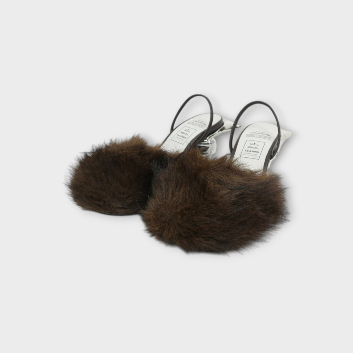 MIHARA YASUHIRO TOOTHPASTE HEEL FUR