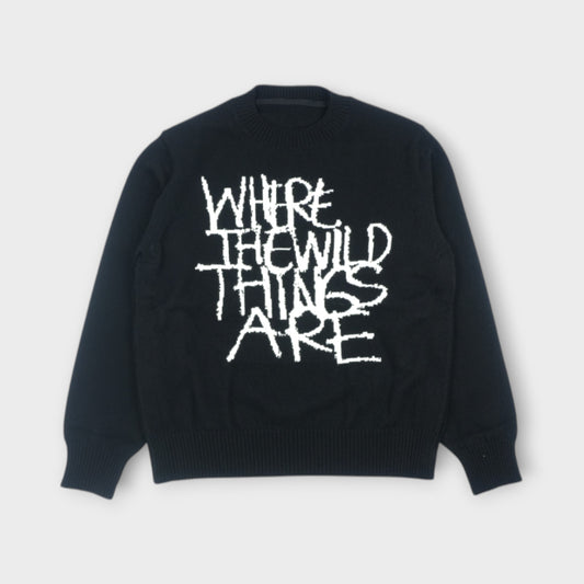 sacai WHERE THE WILD THINGS ARE Wool Knit PO