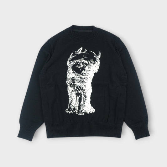 sacai WHERE THE WILD THINGS ARE Wool Knit PO