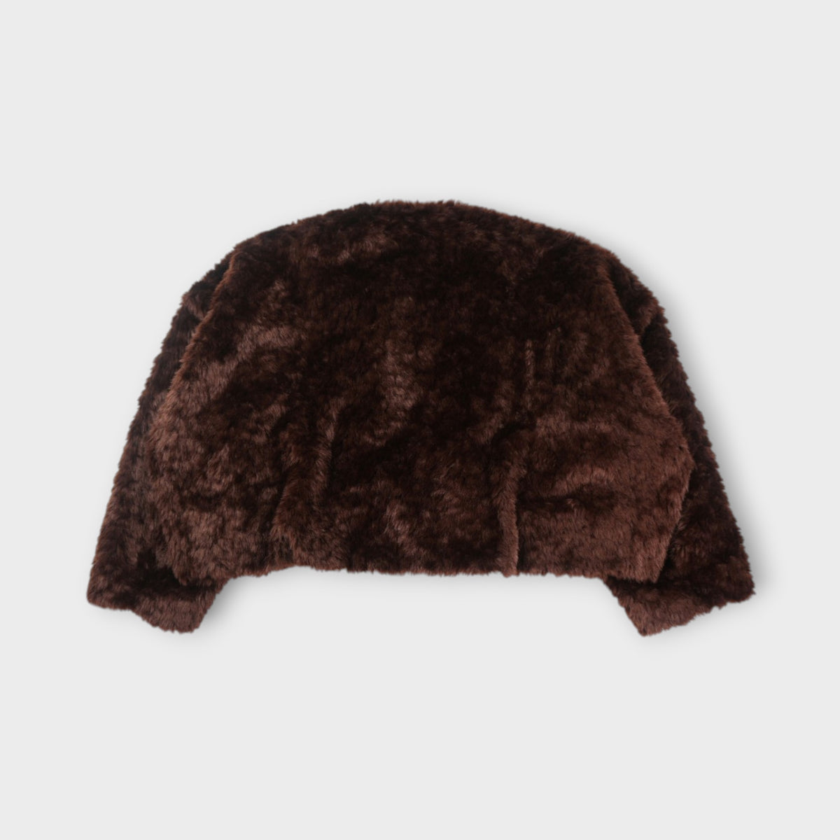 MIHARA YASUHIRO ROLL-UP HEM FAUX FUR