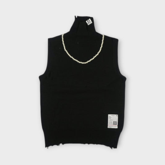 Maison MIHARA YASUHIRO PEARL DISTRESSED KNI