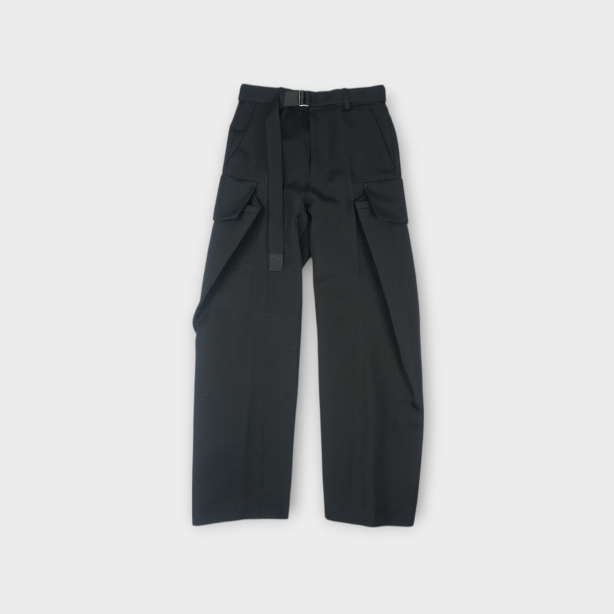 sacai Double-Faced Silk Cotton Pants – mou by ACROPOLIS