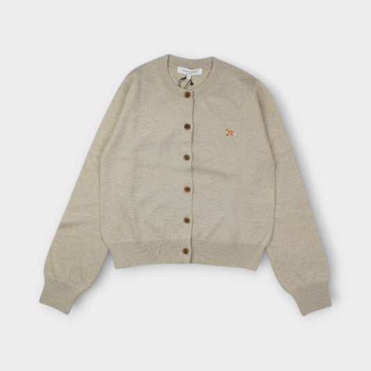 MAISON KITSUNÉ BABY FOX MERINO REGULAR CARDIGAN