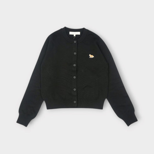 MAISON KITSUNÉ BABY FOX MERINO REGULAR CARDIGAN